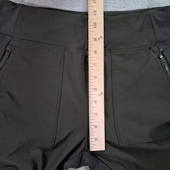 Athleta Pant Women's 14 Headlands Hybrid Cargo II Tight Legging Green Outdoor - Picture 11 of 16
